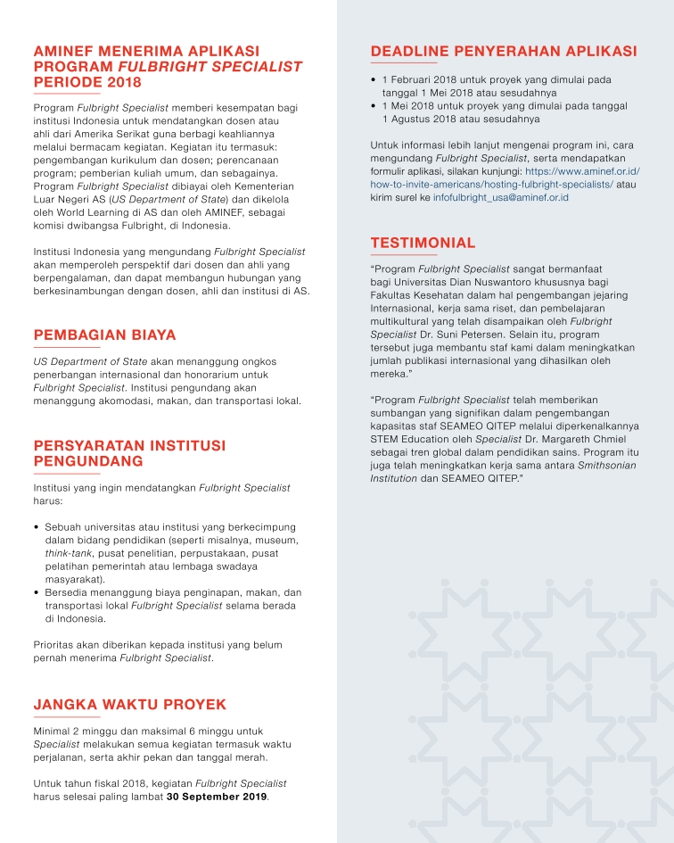 171213_AMINEF_Leaflet Fulbright Specialist Program_Final formatted for email blast_002