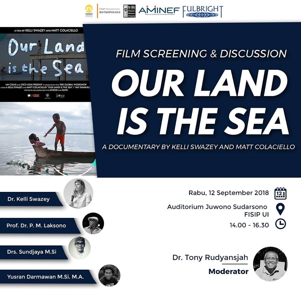 e-announcement Our Land is the Sea