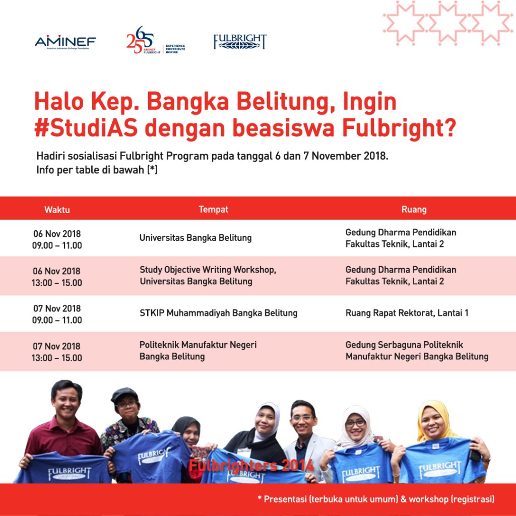 Outreach kep Bangka Belitung 6 & 7 nov