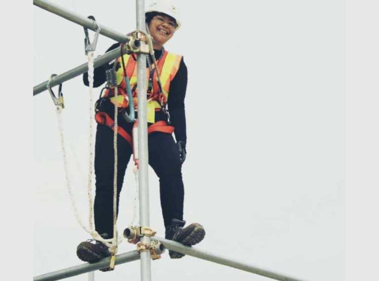 Bunga-working-at-height